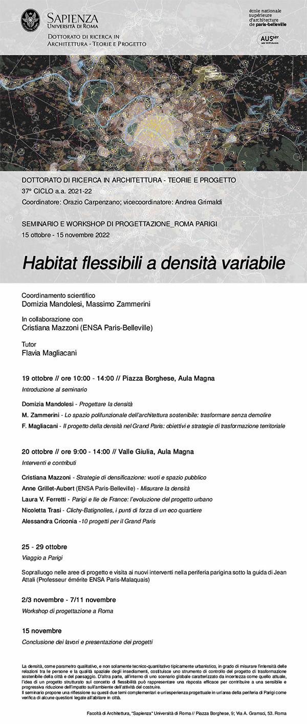 Habitat flessibili a densità variabile
